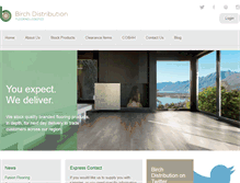 Tablet Screenshot of birchdistribution.co.uk